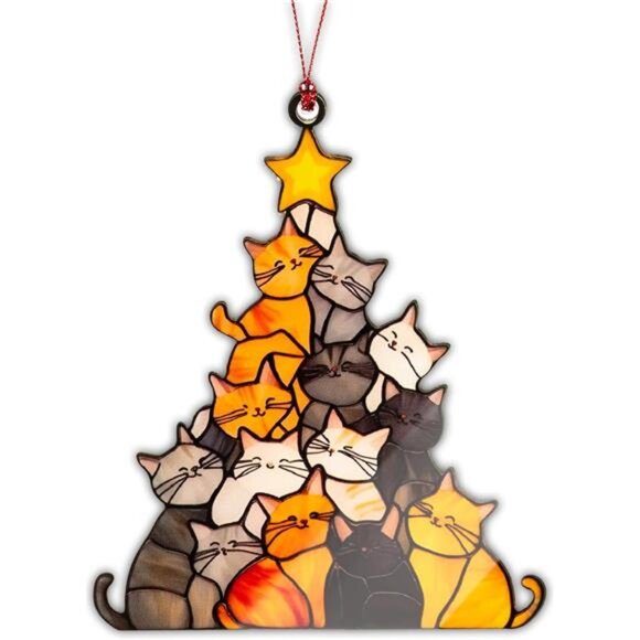 Funny Cute Cat Ornament - Picture 2 of 6